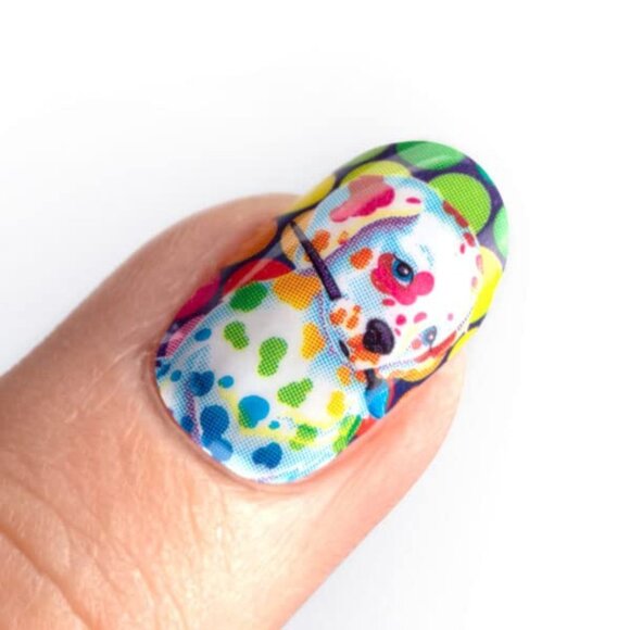 ORLY x Lisa Frank Gel Nail Wraps - Spotty & Dotty - Forrest - Zoomer & Zorbit - Picture 4 of 11